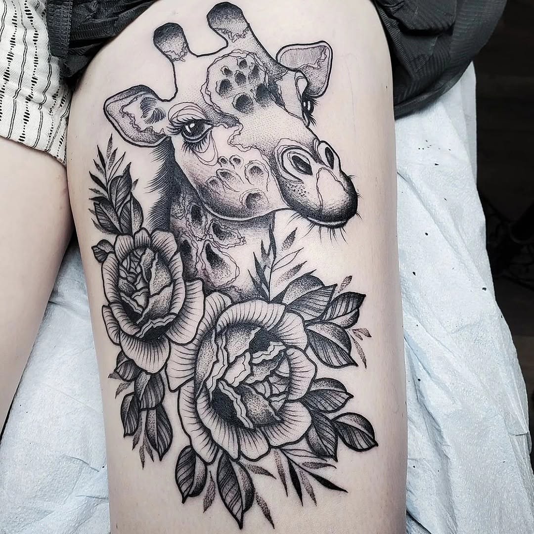 Tattoo by @ohtanyagee — realism, black_and_grey