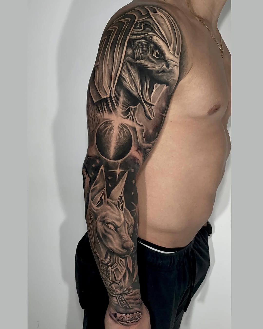 Tattoo by @tattoo_done — black_and_grey, realism