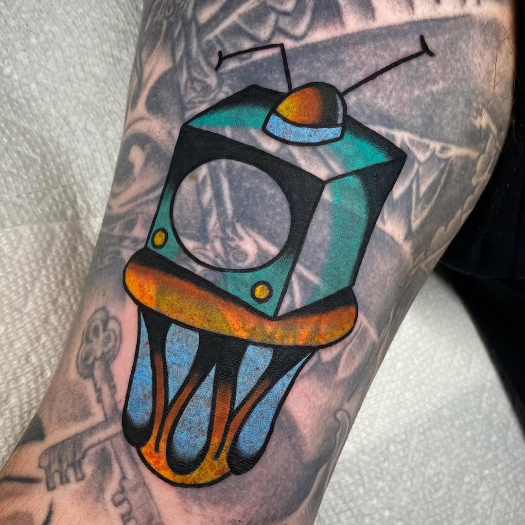 Tattoo by @davidfrentzeltattooer — new_school