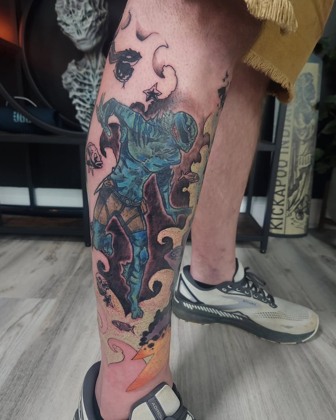 Tattoo by @geo_does_art — new_school, illustrative