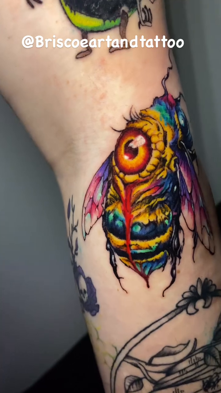 Tattoo by @briscoeartandtattoo — neo_traditional, realism