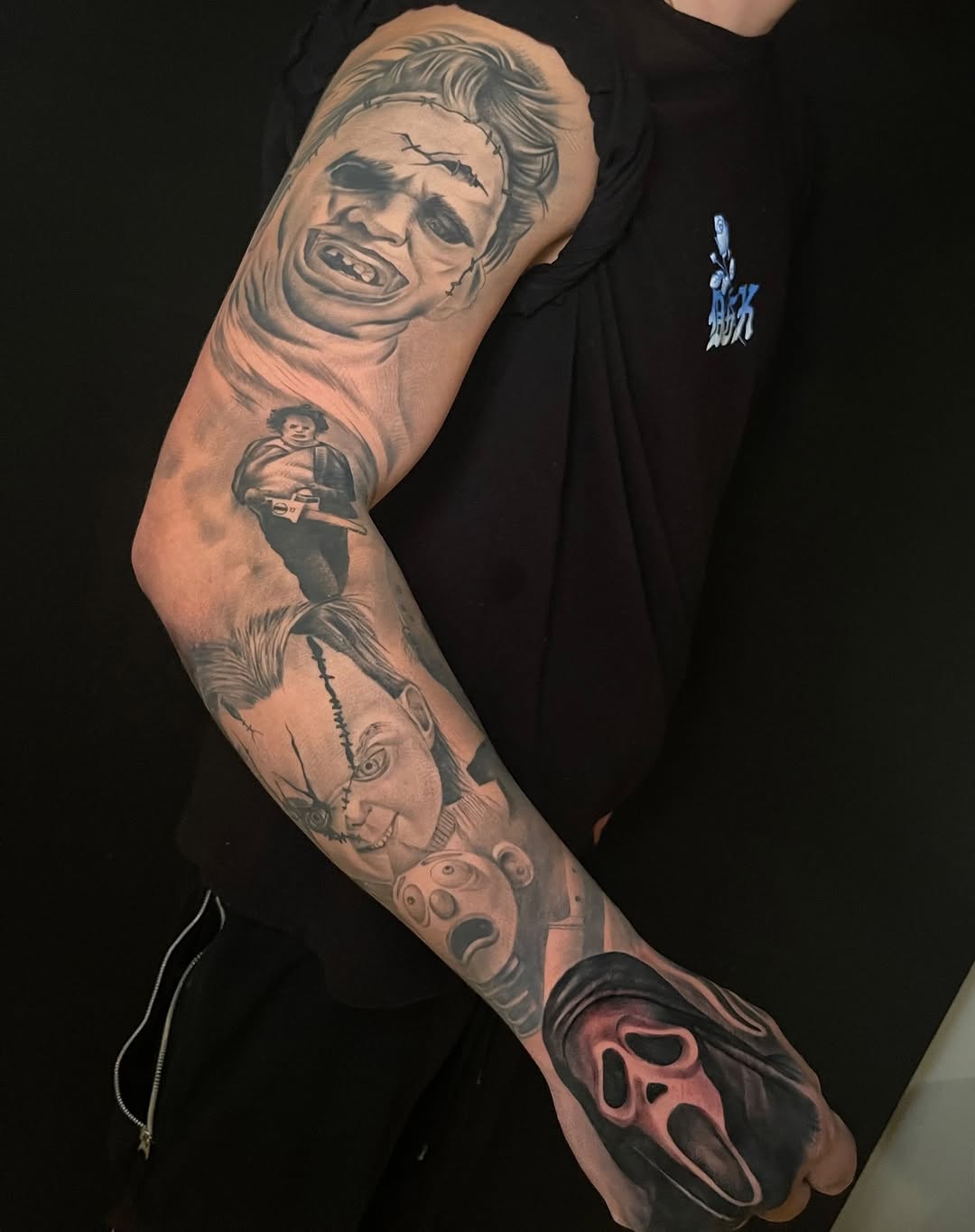 Tattoo by @georgetattooartist — realism, black_and_grey