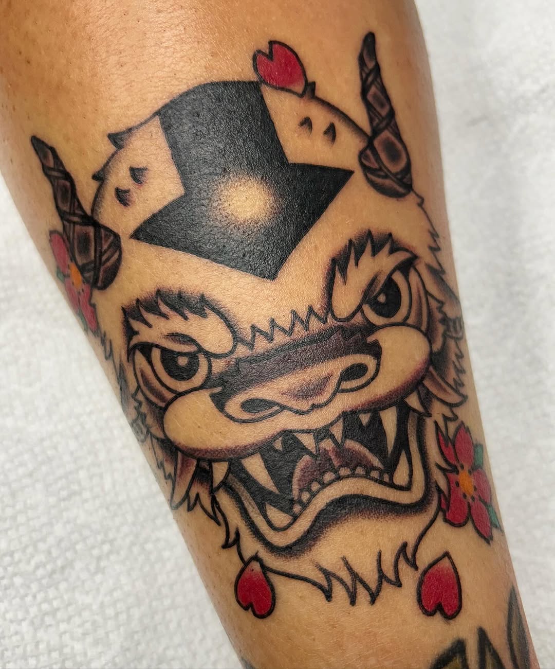 Tattoo by @paintingtattoos — illustrative, anime