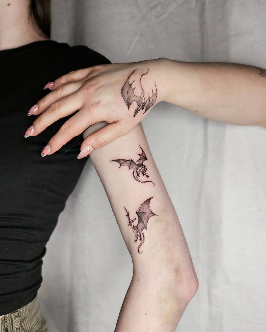 Tattoo by @macchiato.ink โ fine_line, illustrative