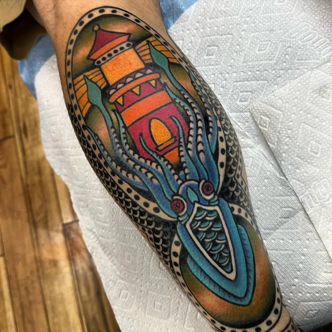 Tattoo by @terryricetattoos — american_traditional, neo_traditional