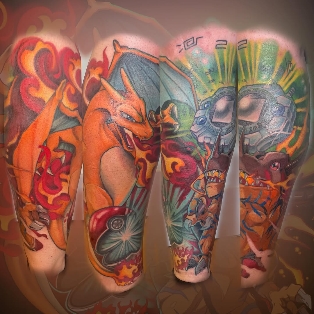 Tattoo by @karenm_tattoos — anime, realism