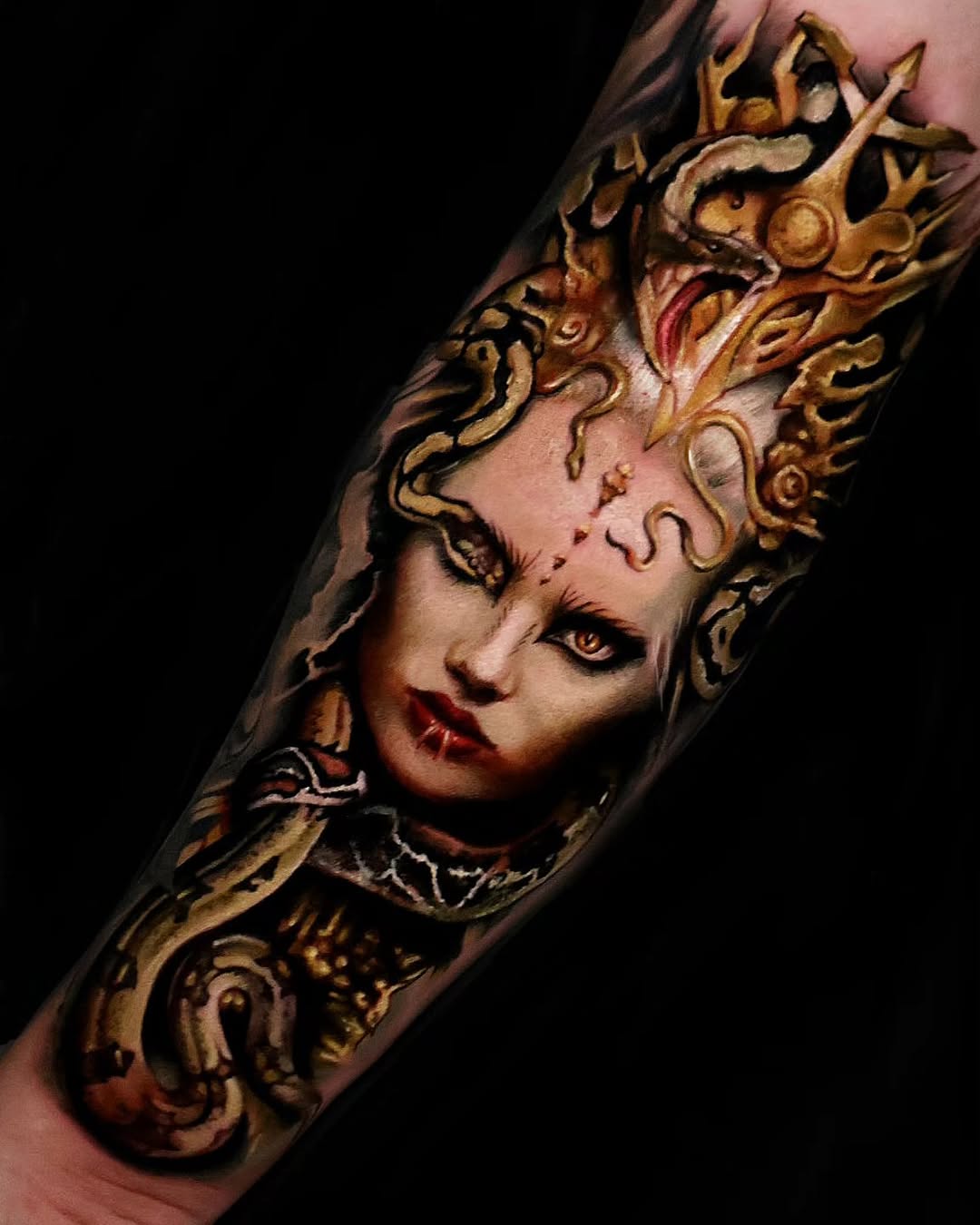 Tattoo work at Tatak International Tatu Expo 2026