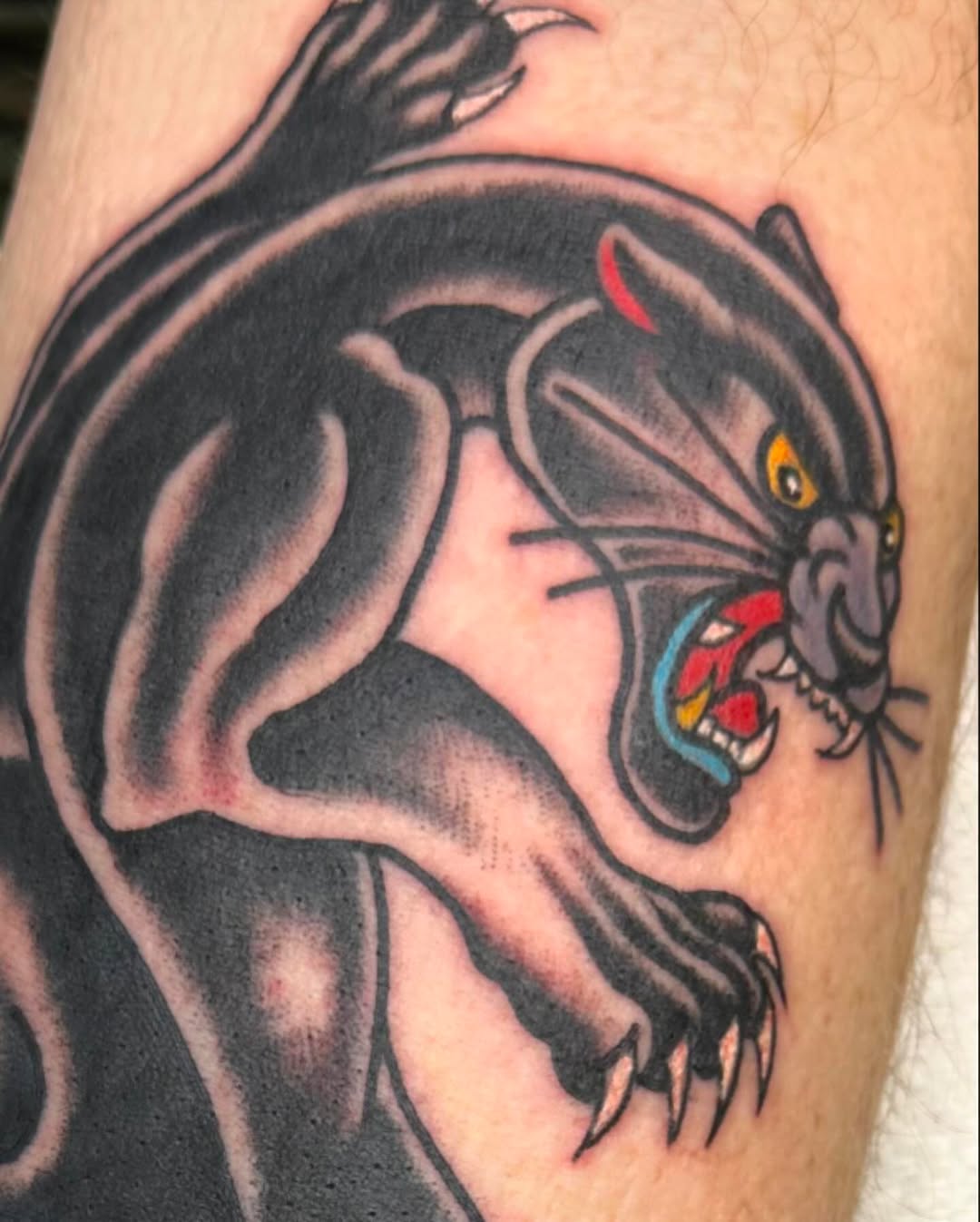 Tattoo by @hellboundhawktattoos โ american_traditional