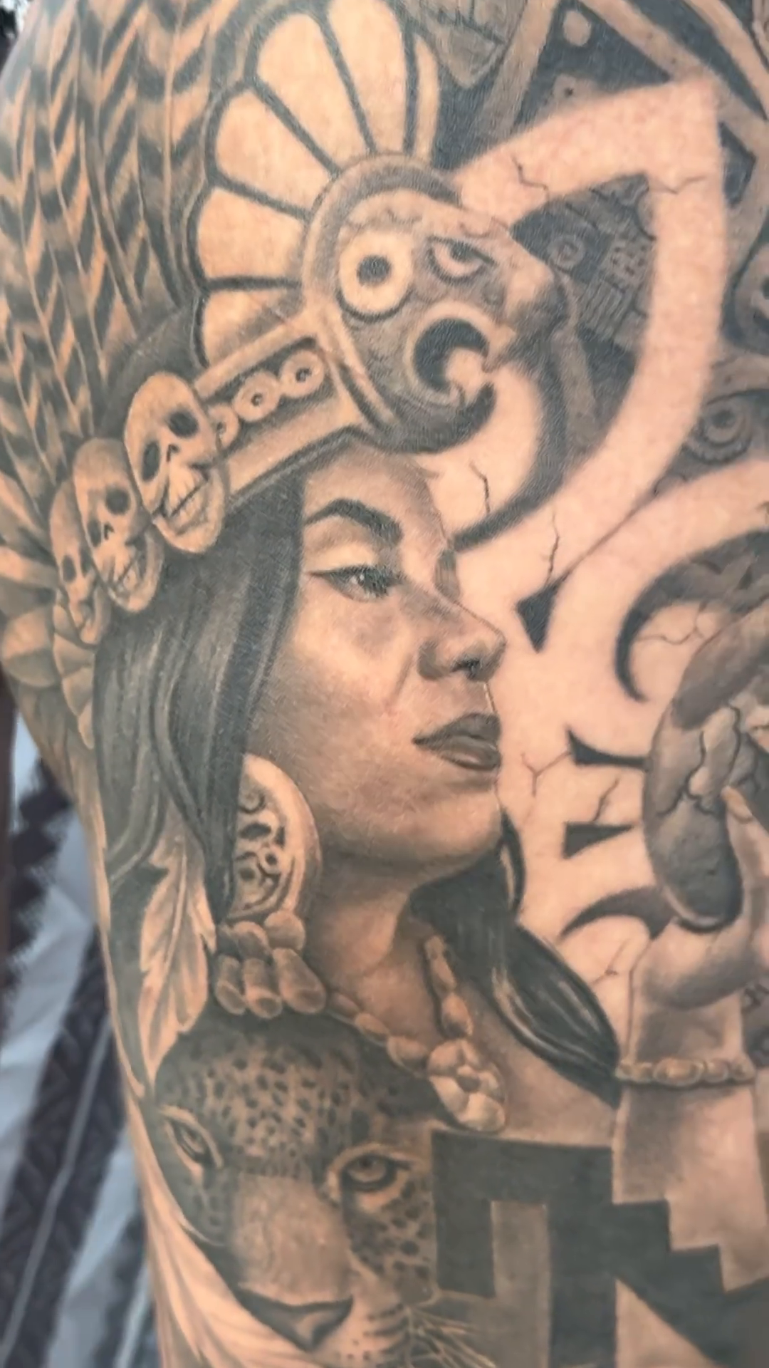 Tattoo by @ibleedink_tattoos โ realism, black_and_grey