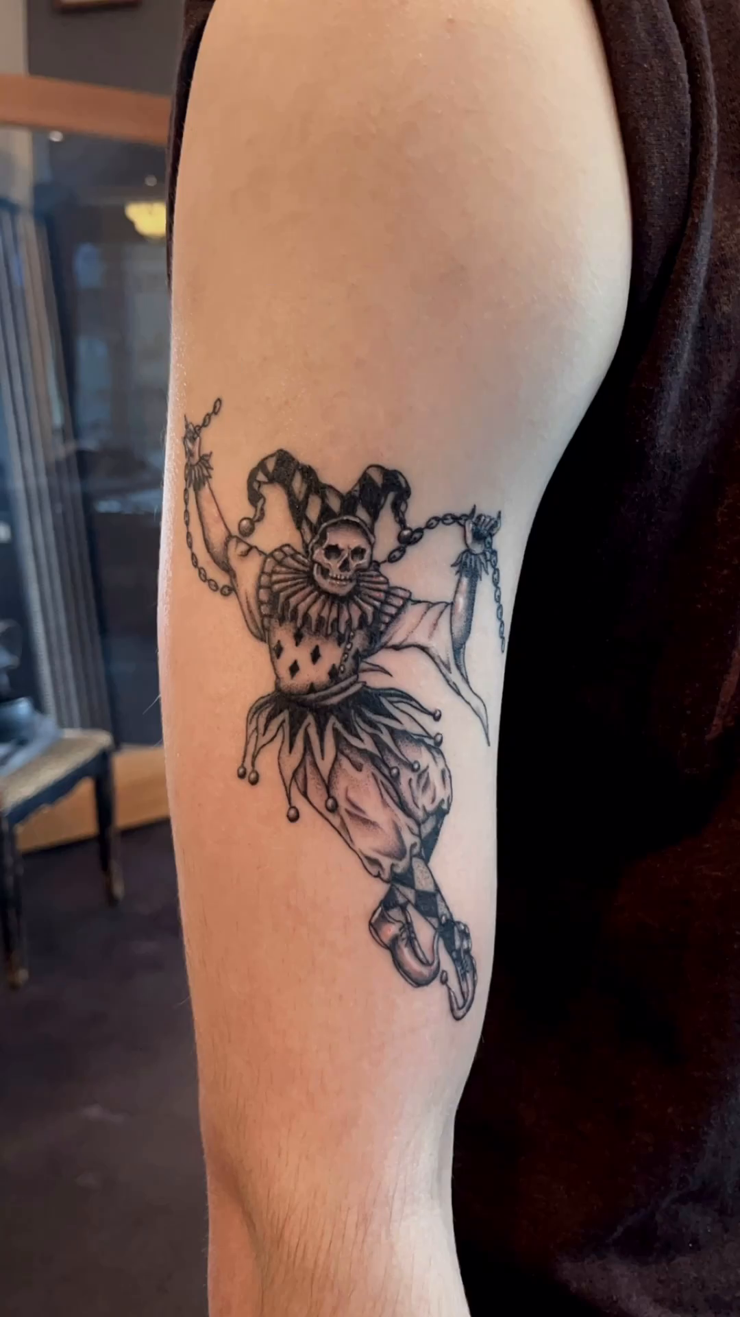 Tattoo by @kenzietattoos — illustrative, black_and_grey