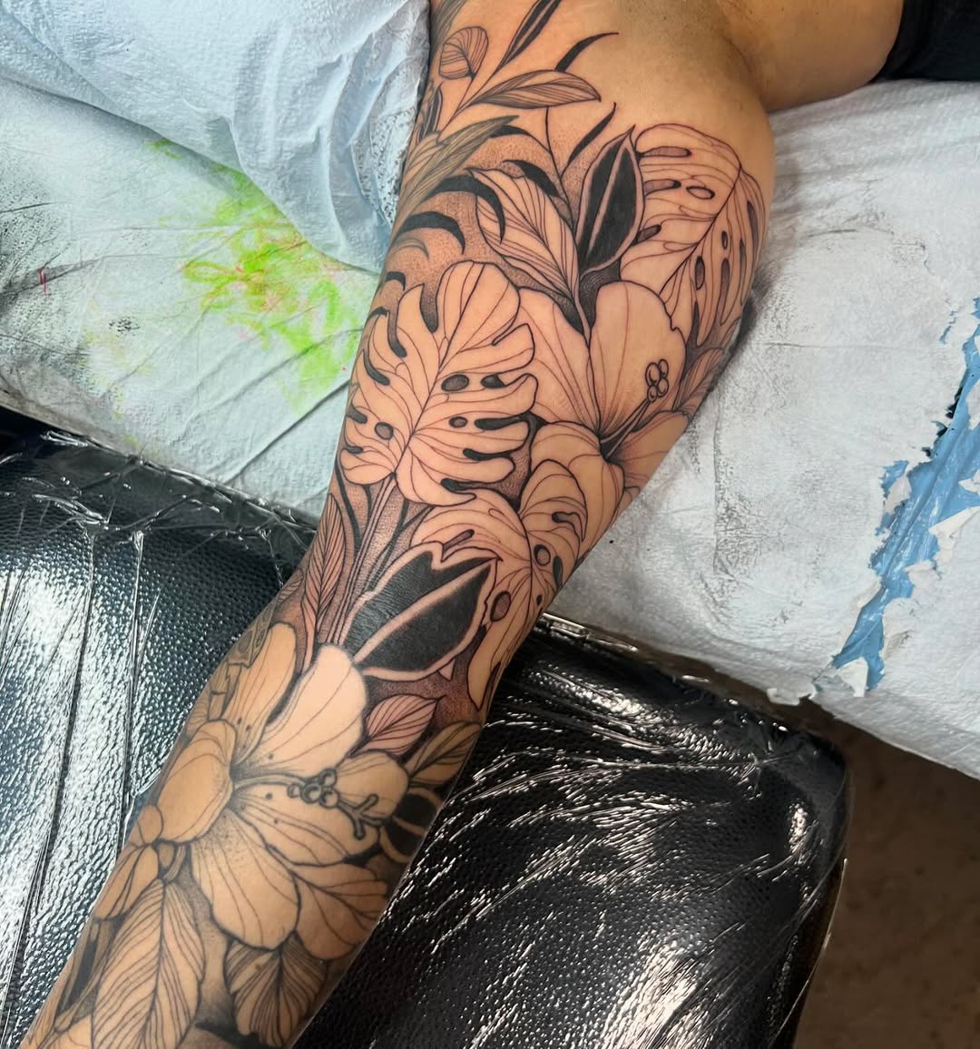 Tattoo by @miketa_tattoo — black_and_grey, realism
