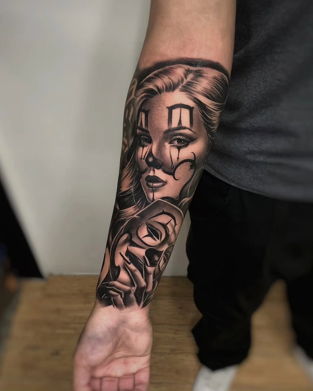Tattoo by @mager_tattoos โ chicano, realism