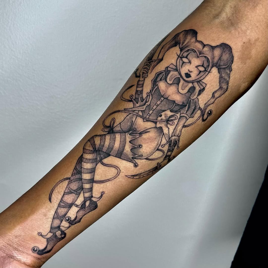 Tattoo by @deadgirlnextdoor — chicano, black_and_grey