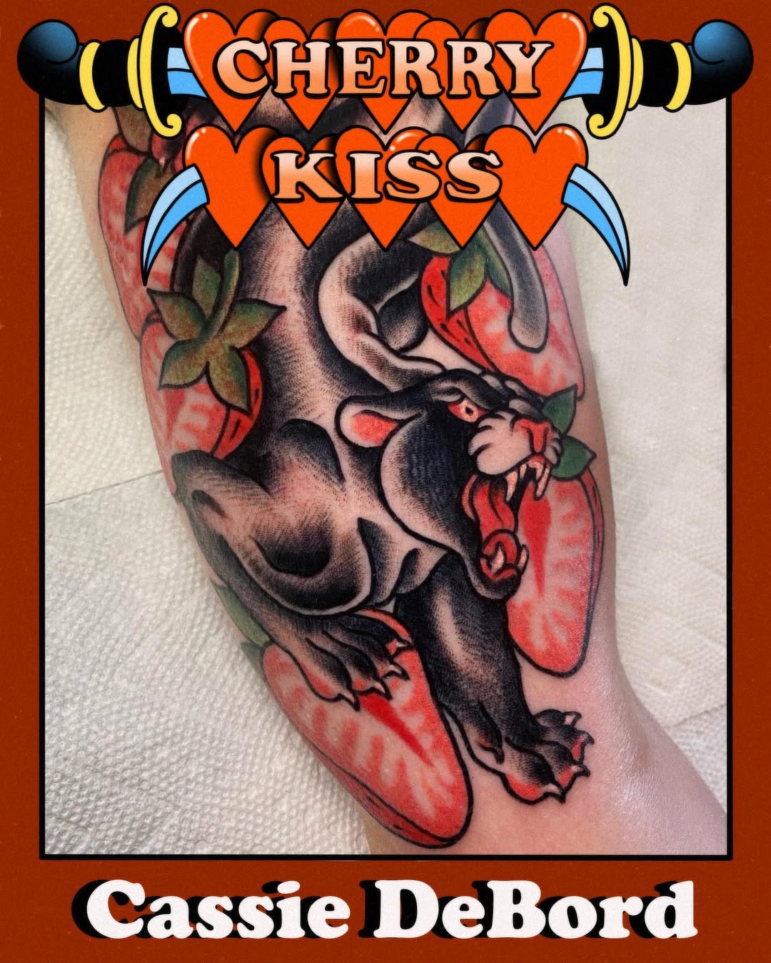 Tattoo by @cassietattoos — american_traditional, illustrative