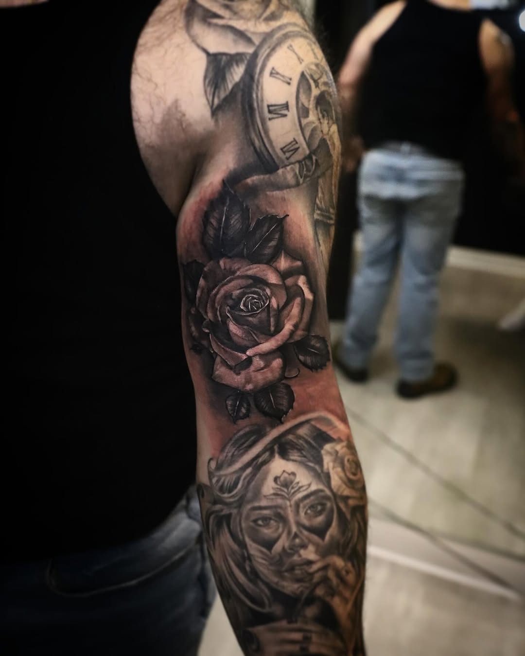 Tattoo by @officialiink.co — realism, black_and_grey