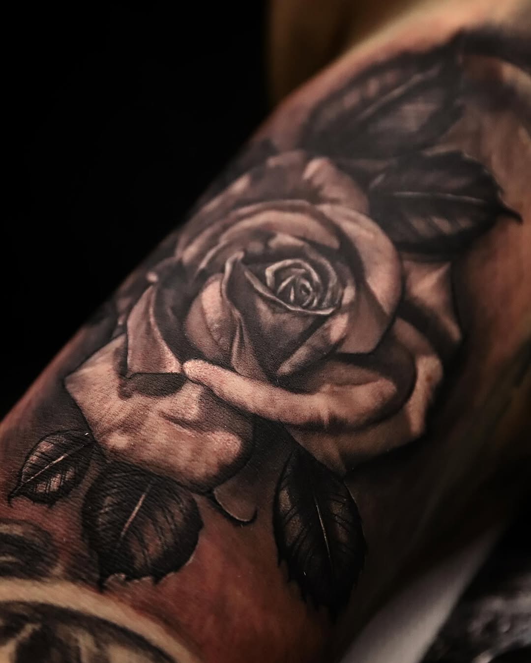 Tattoo by @officialiink.co — realism, black_and_grey