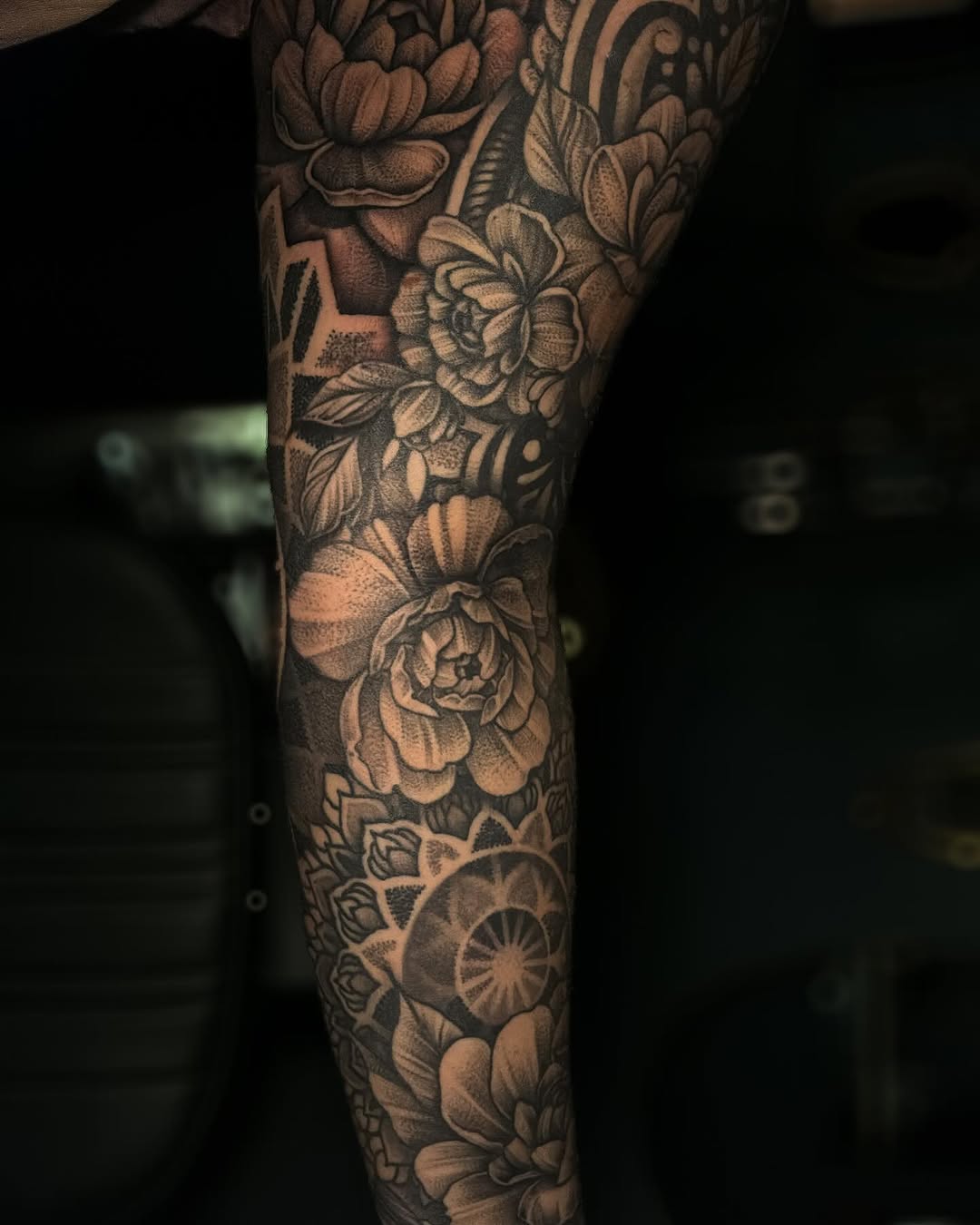Tattoo by @kee.tattoos — black_and_grey, realism