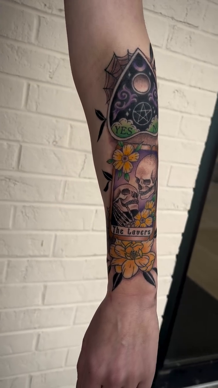Tattoo by @tatz.by.brooke — neo_traditional, dark_realism