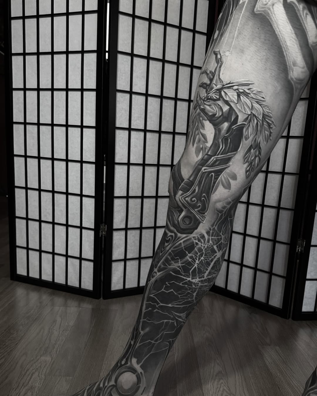Tattoo by @_hello_vas โ black_and_grey, realism