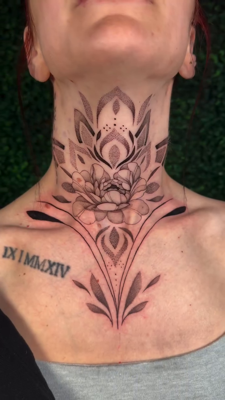 Tattoo by @artisticxcyn — illustrative, ornamental