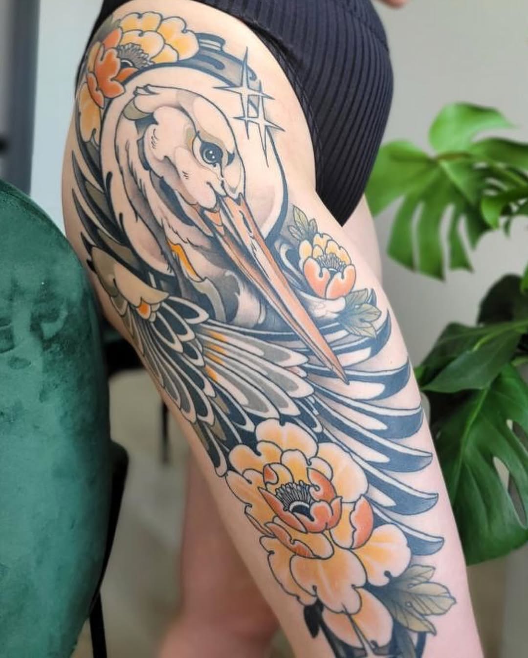 Tattoo by @mirelajade — japanese_irezumi, neo_traditional