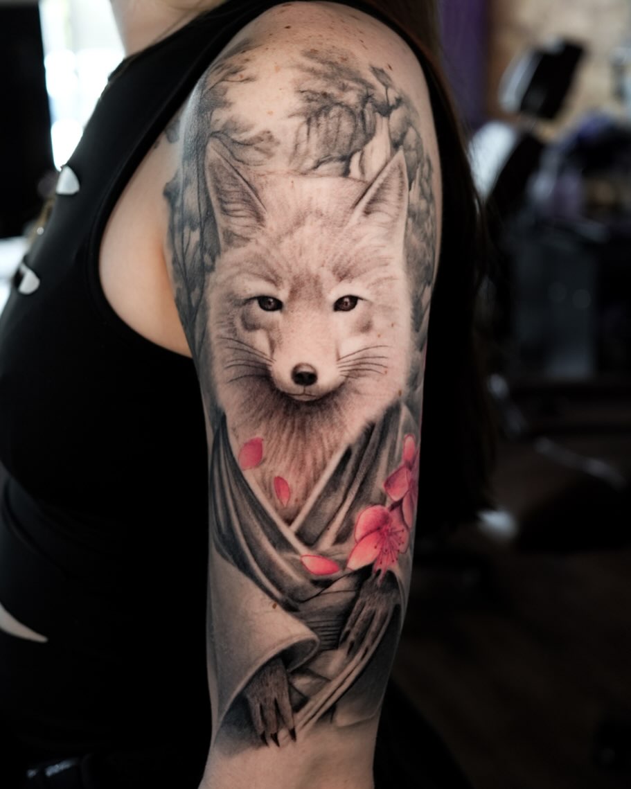 Tattoo by @luispereyra.tattoo β realism, japanese_irezumi