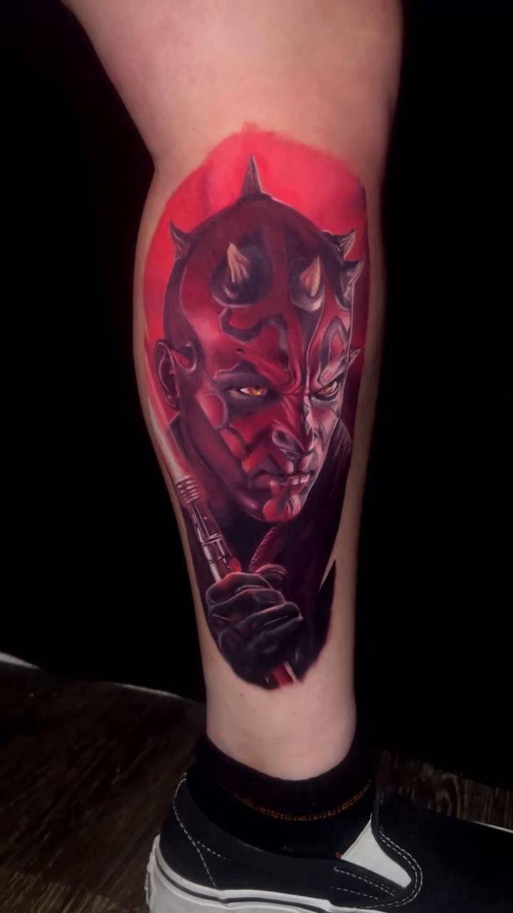 Tattoo by @brandonsommerstattoo โ realism, dark_realism