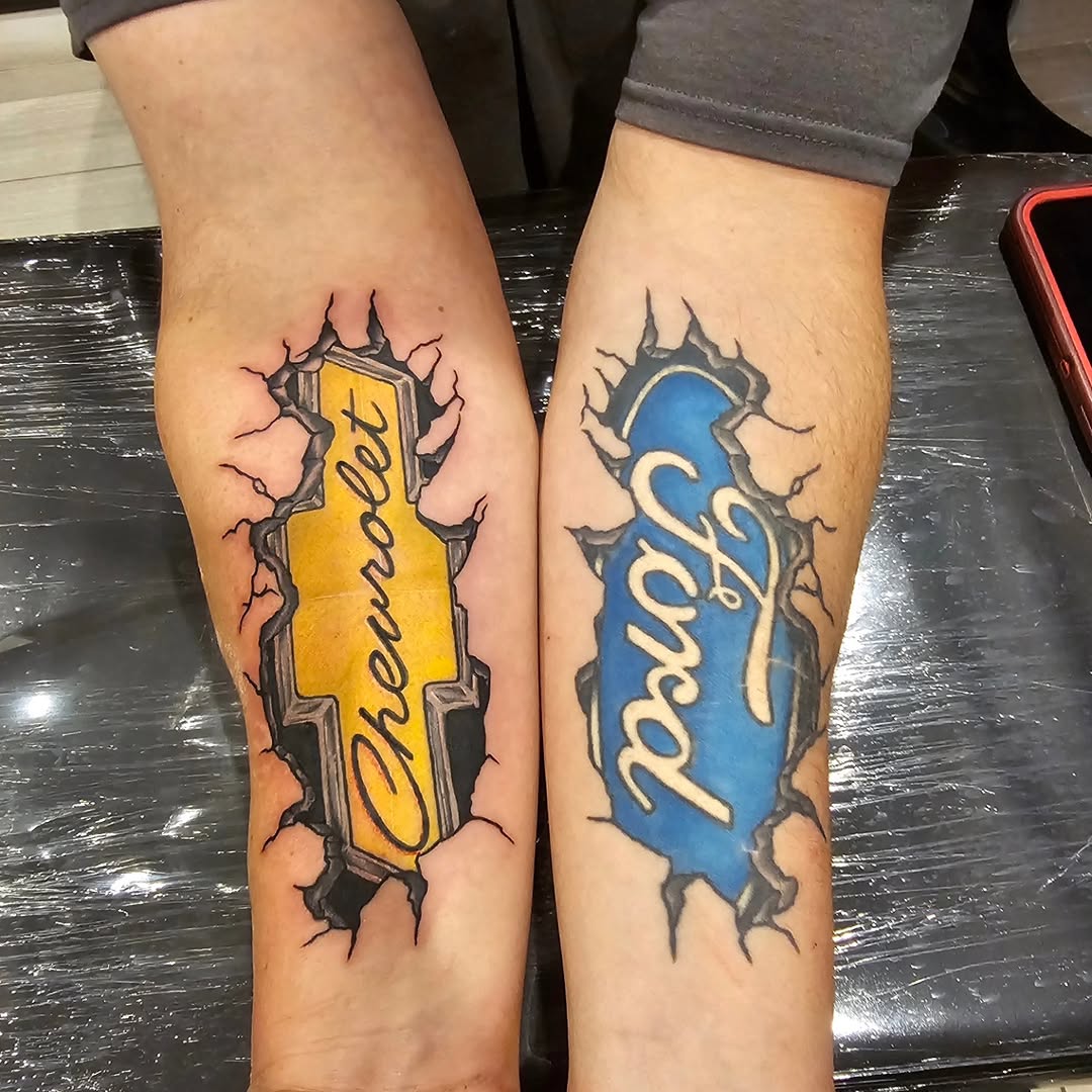 Tattoo by @a_a_ron_tattoos — lettering_script