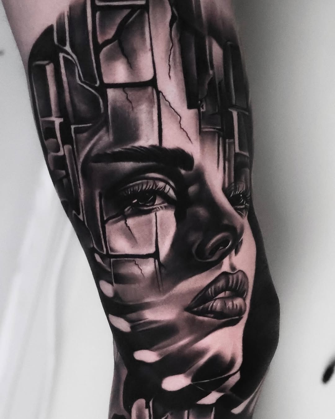 Tattoo by @anthonyclesceritattoo — realism, black_and_grey