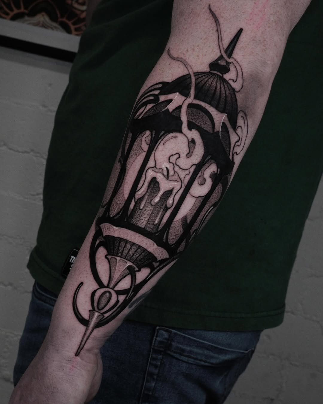 Tattoo by @tattoosbyale_ — black_and_grey, ornamental