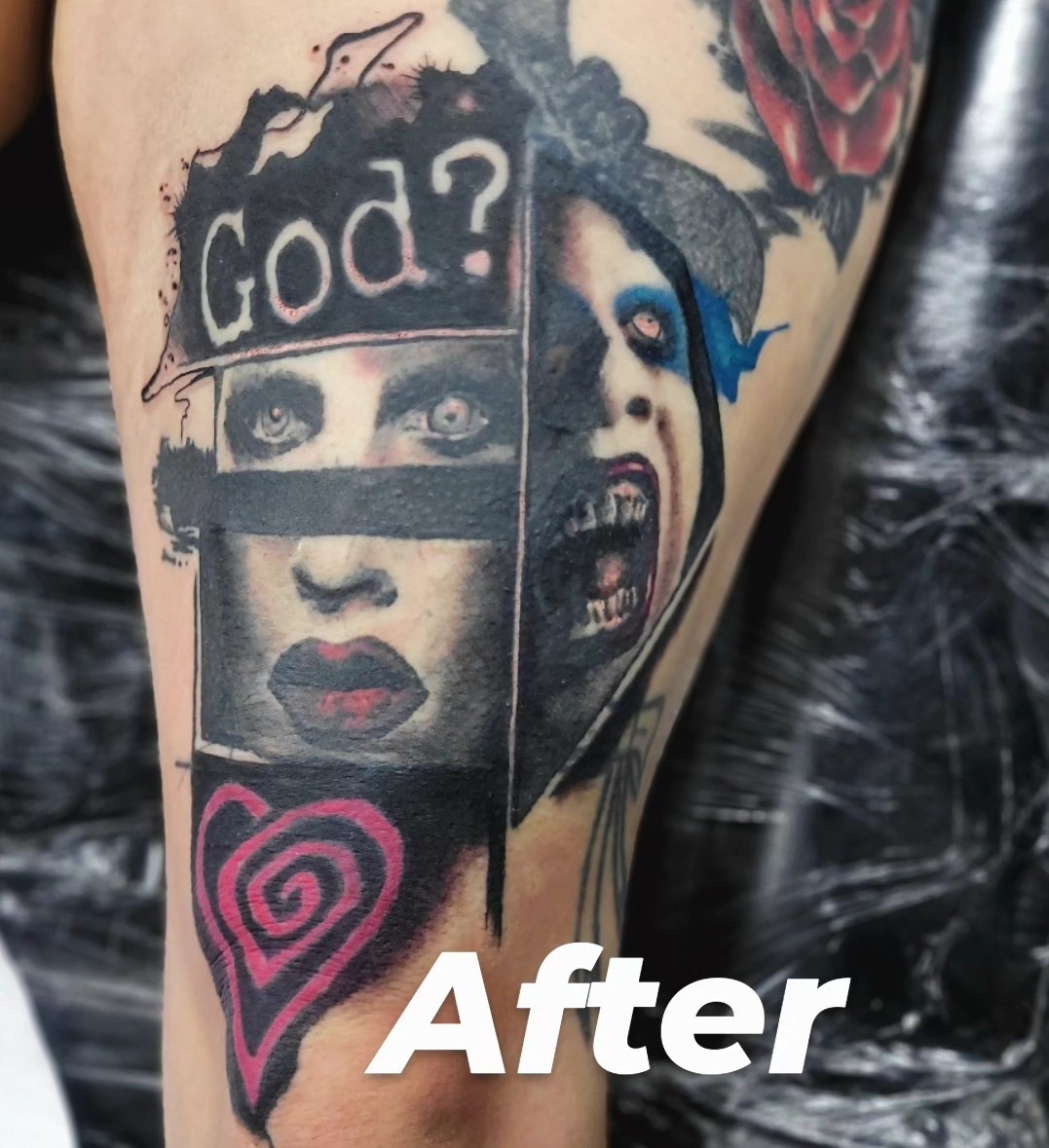 Tattoo by @jentrey_mccausland_11 — illustrative, dark_realism