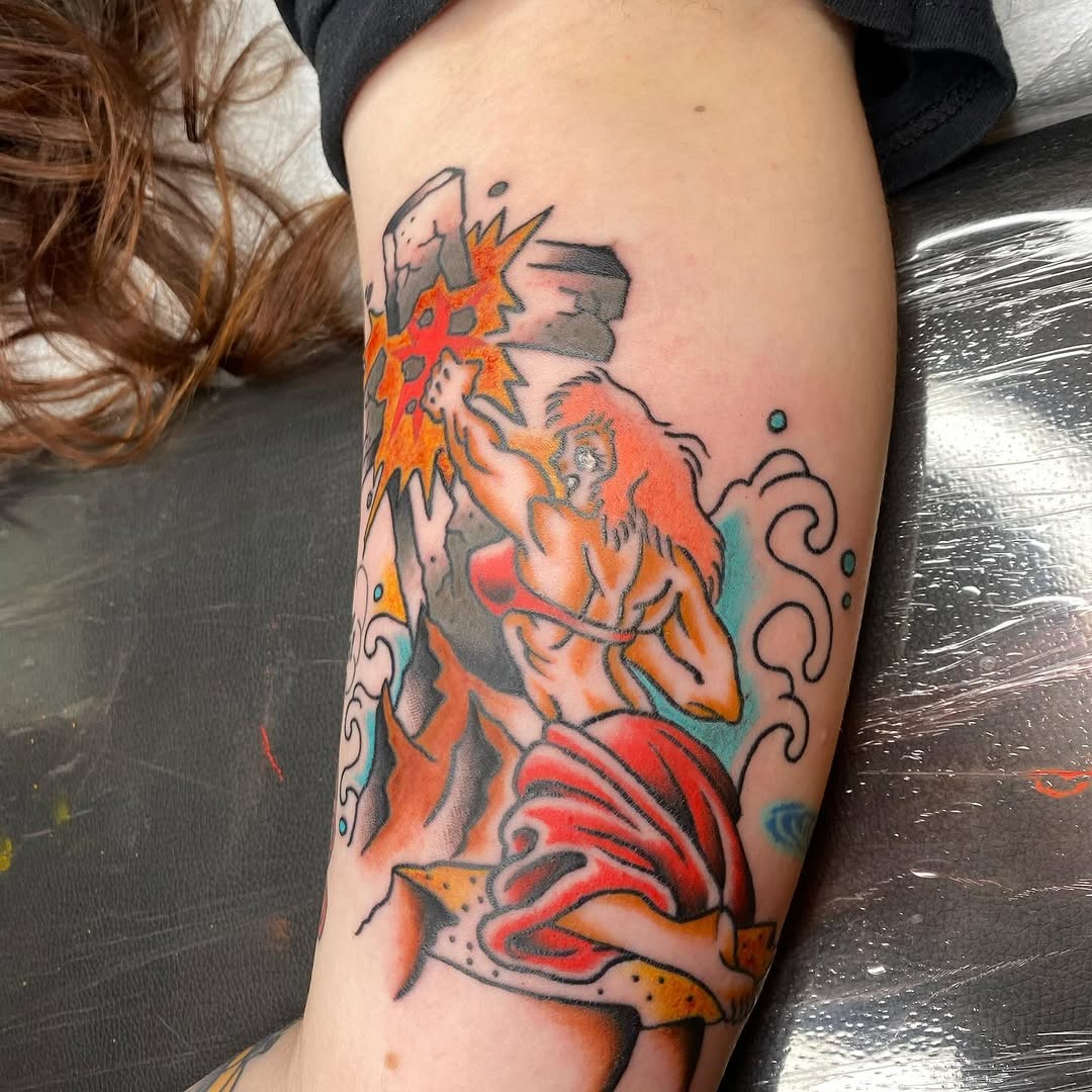 Tattoo by @lilspankee โ american_traditional