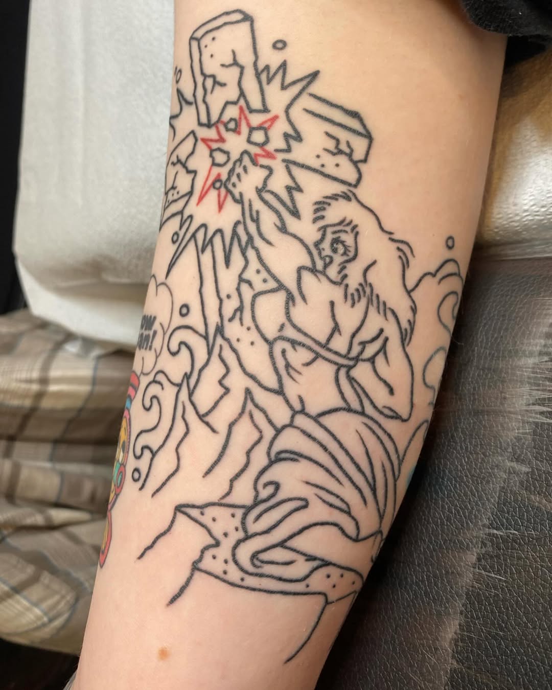 Tattoo by @lilspankee โ new_school