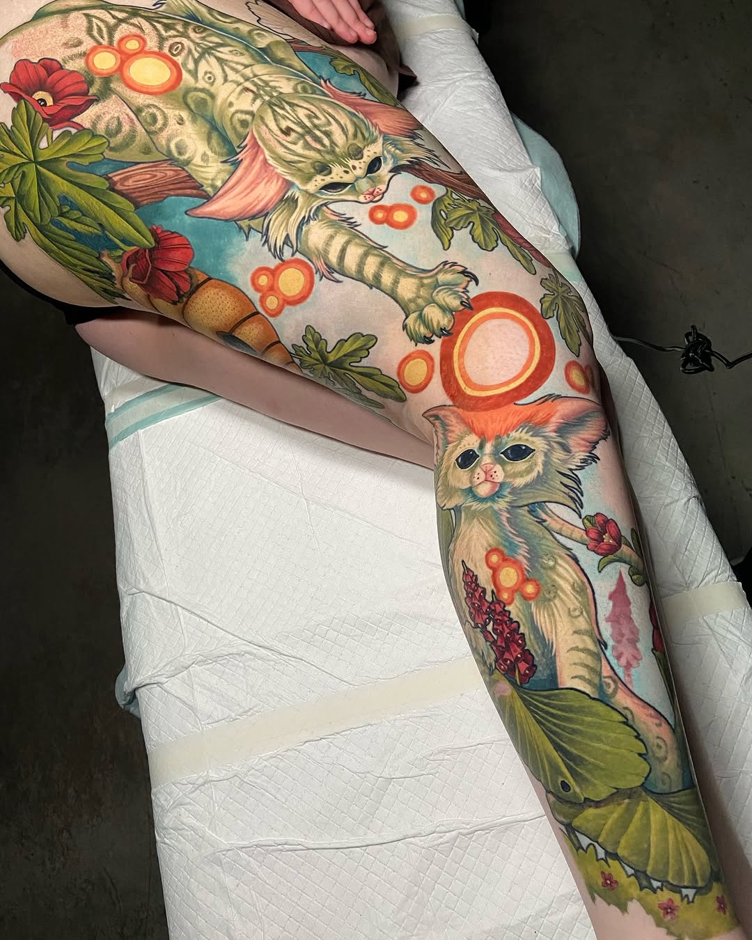 Tattoo by @jonronzka — illustrative, new_school