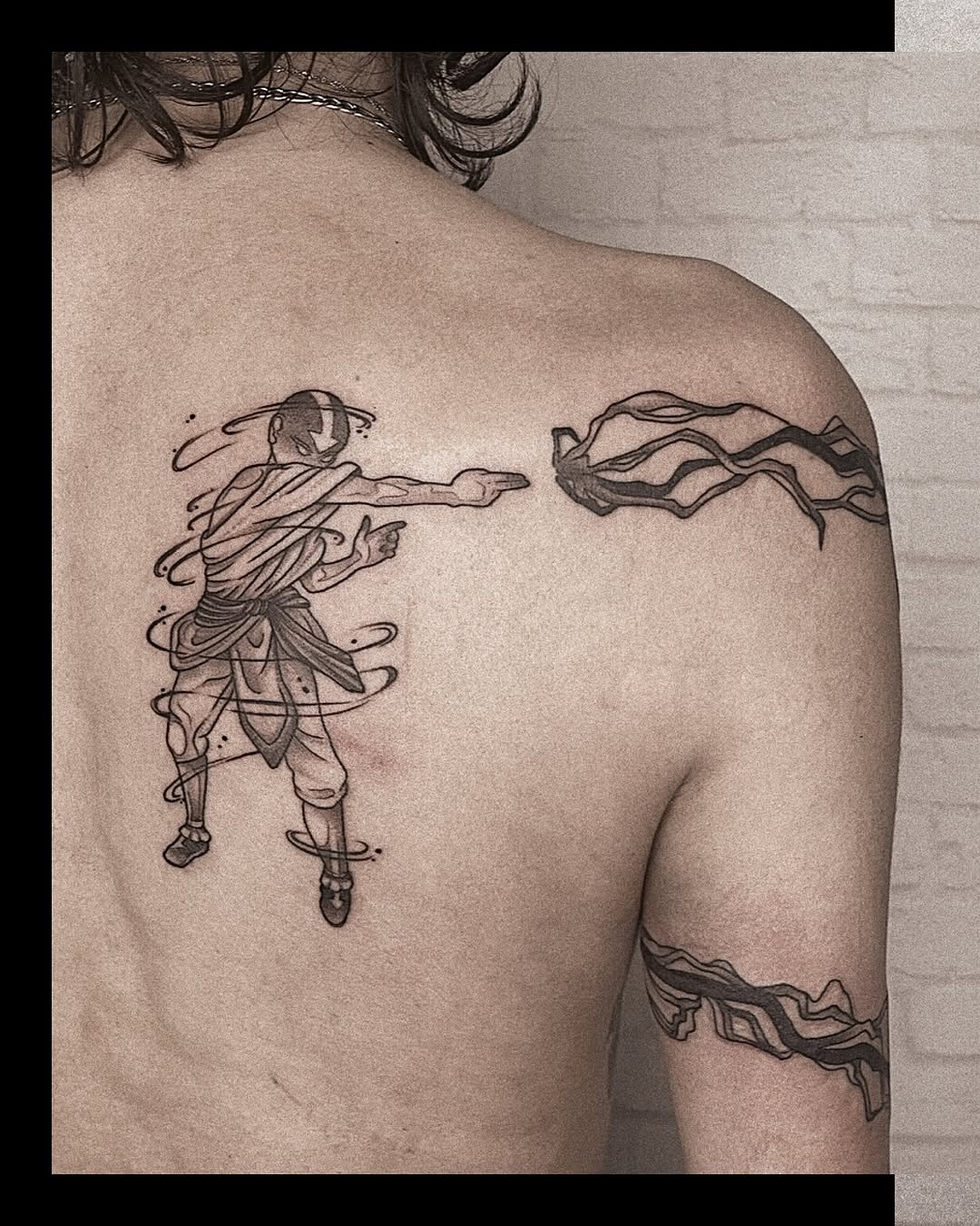 Tattoo by @genevieveink — illustrative, black_and_grey