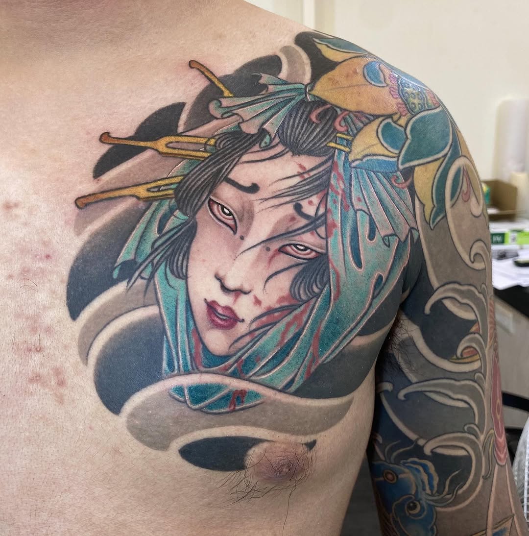 Tattoo by @ictattoo_spoonek947 — japanese_irezumi, illustrative
