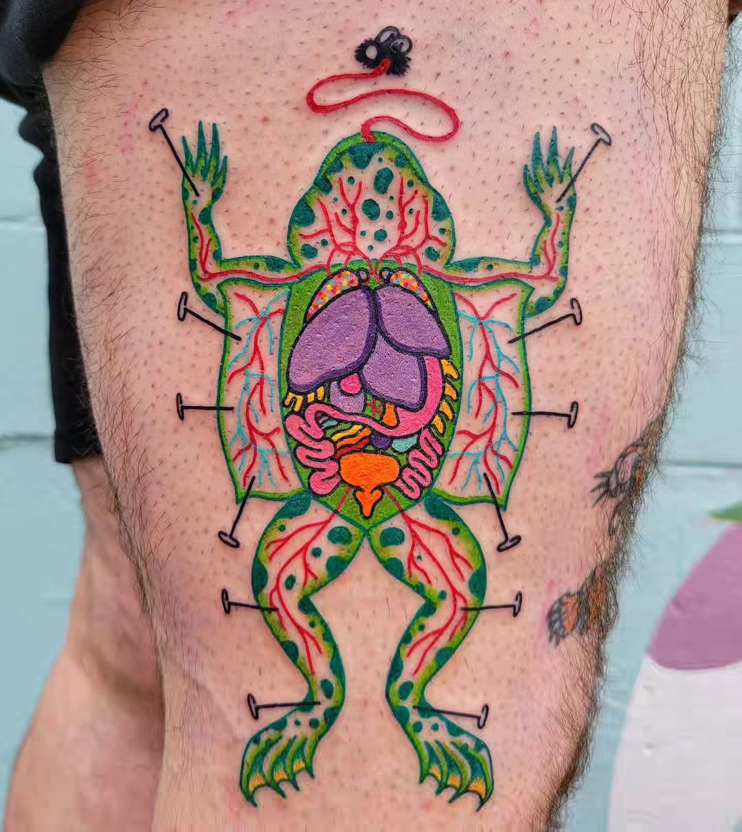 Tattoo by @catwongtattoos — new_school