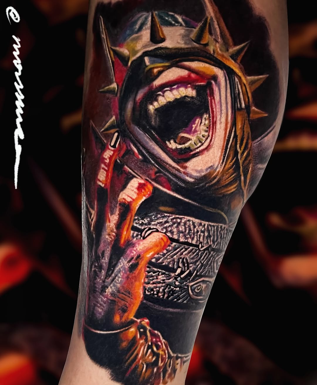 Tattoo by @morssuza — realism, dark_realism