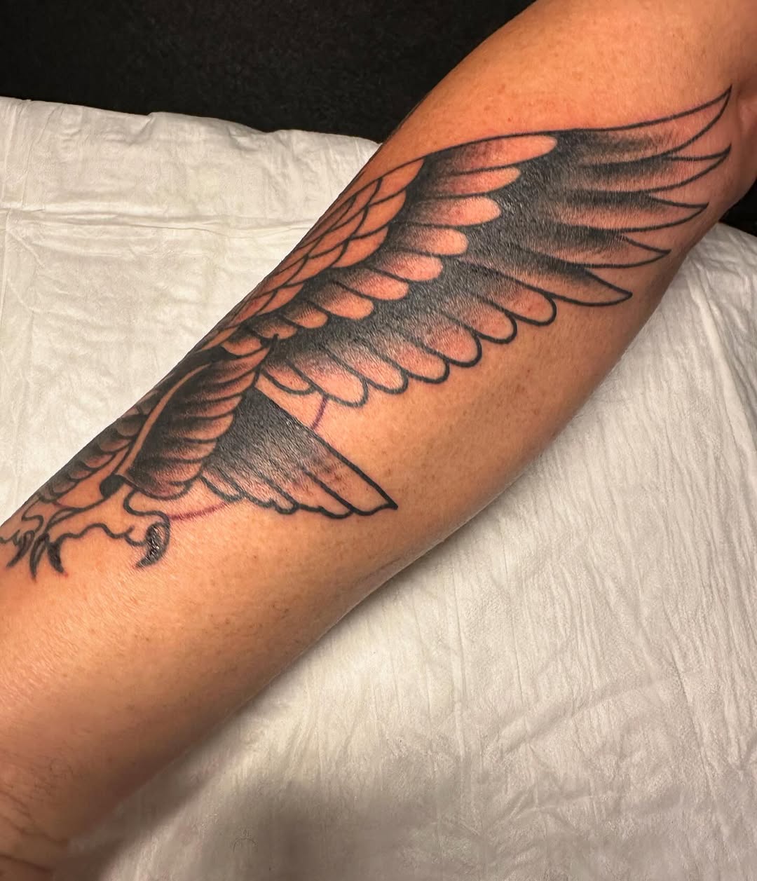 Tattoo by @jennitattoo โ american_traditional, black_and_grey