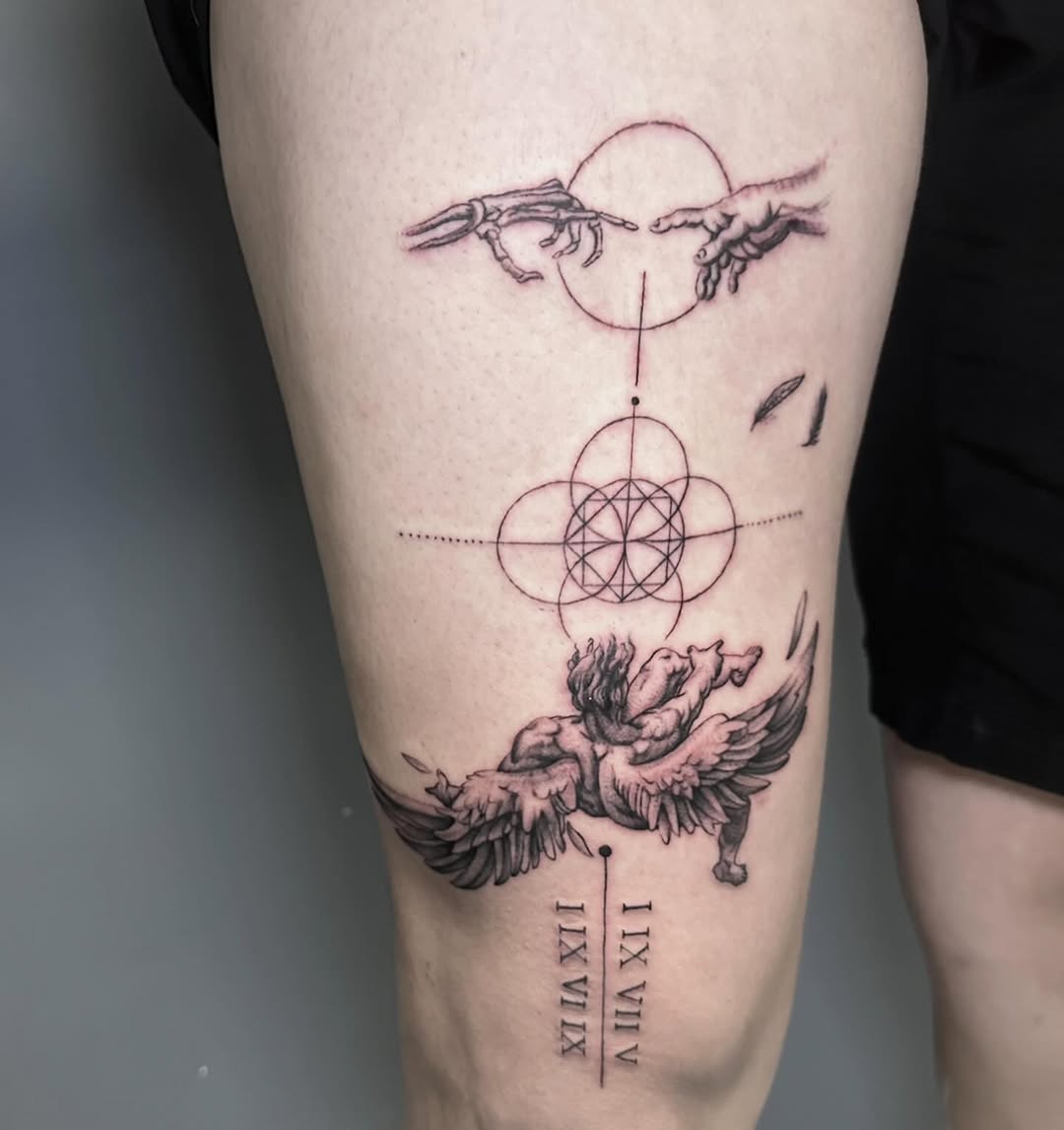 Tattoo by @miastattoo2 — black_and_grey