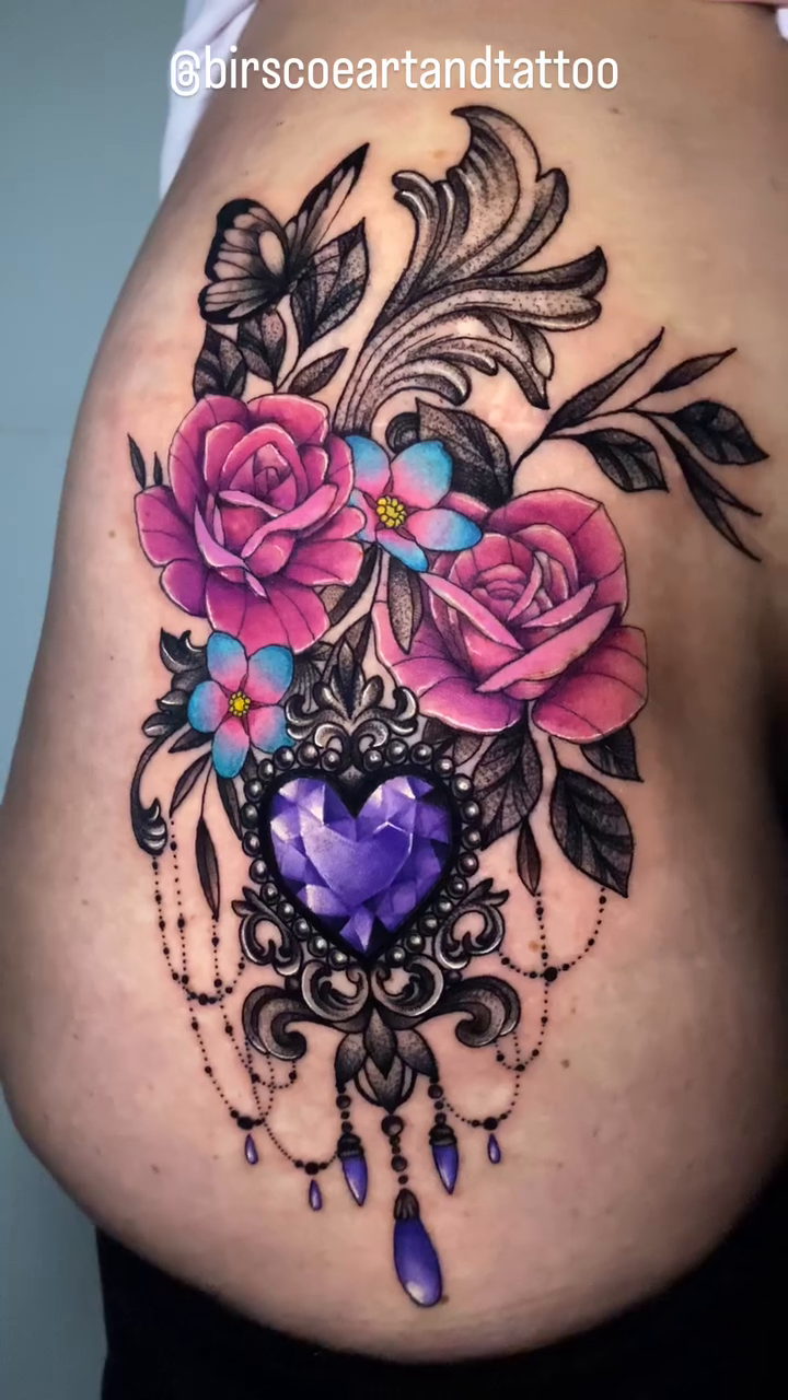 Tattoo by @briscoeartandtattoo — neo_traditional, ornamental