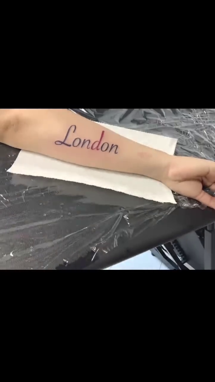 Tattoo by @lopez.j.tattoos โ lettering_script