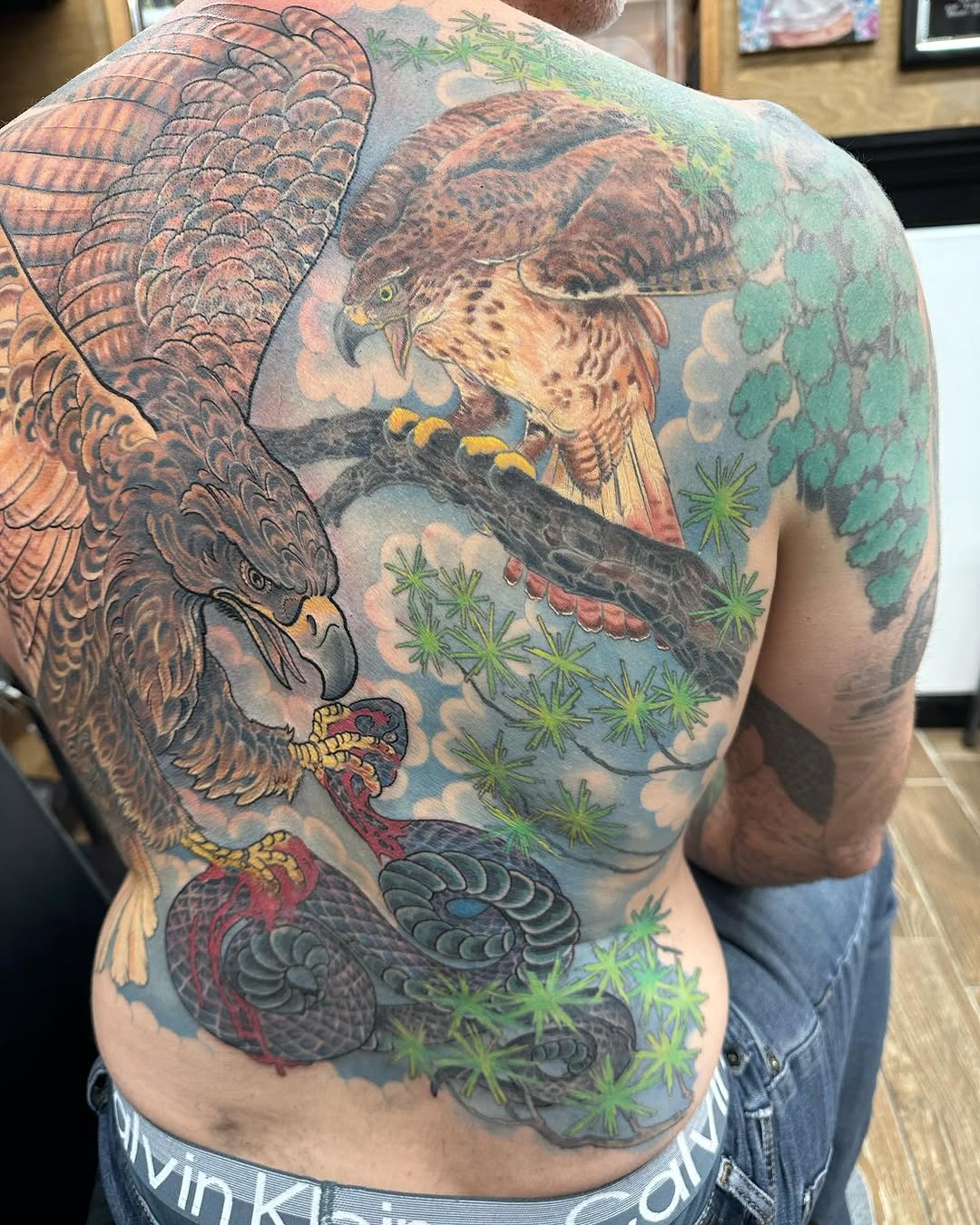Tattoo by @benaroundtattoos — japanese_irezumi, realism