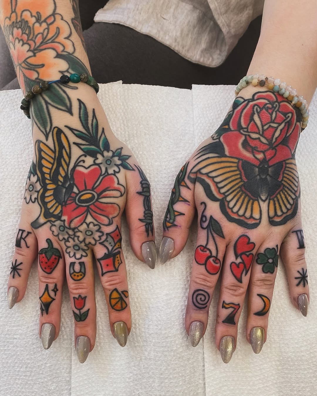 Tattoo by @cassietattoos — american_traditional, illustrative