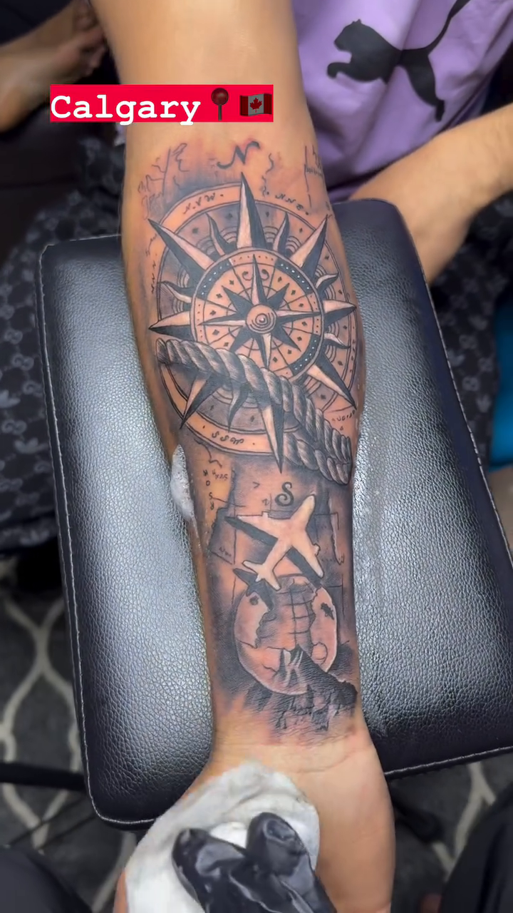 Tattoo by @dilpreet_tattoos — black_and_grey, realism
