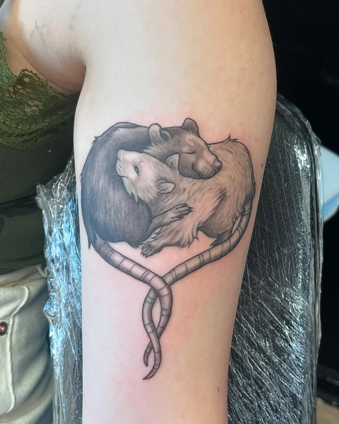 Tattoo by @birdy_tattoos — black_and_grey, realism