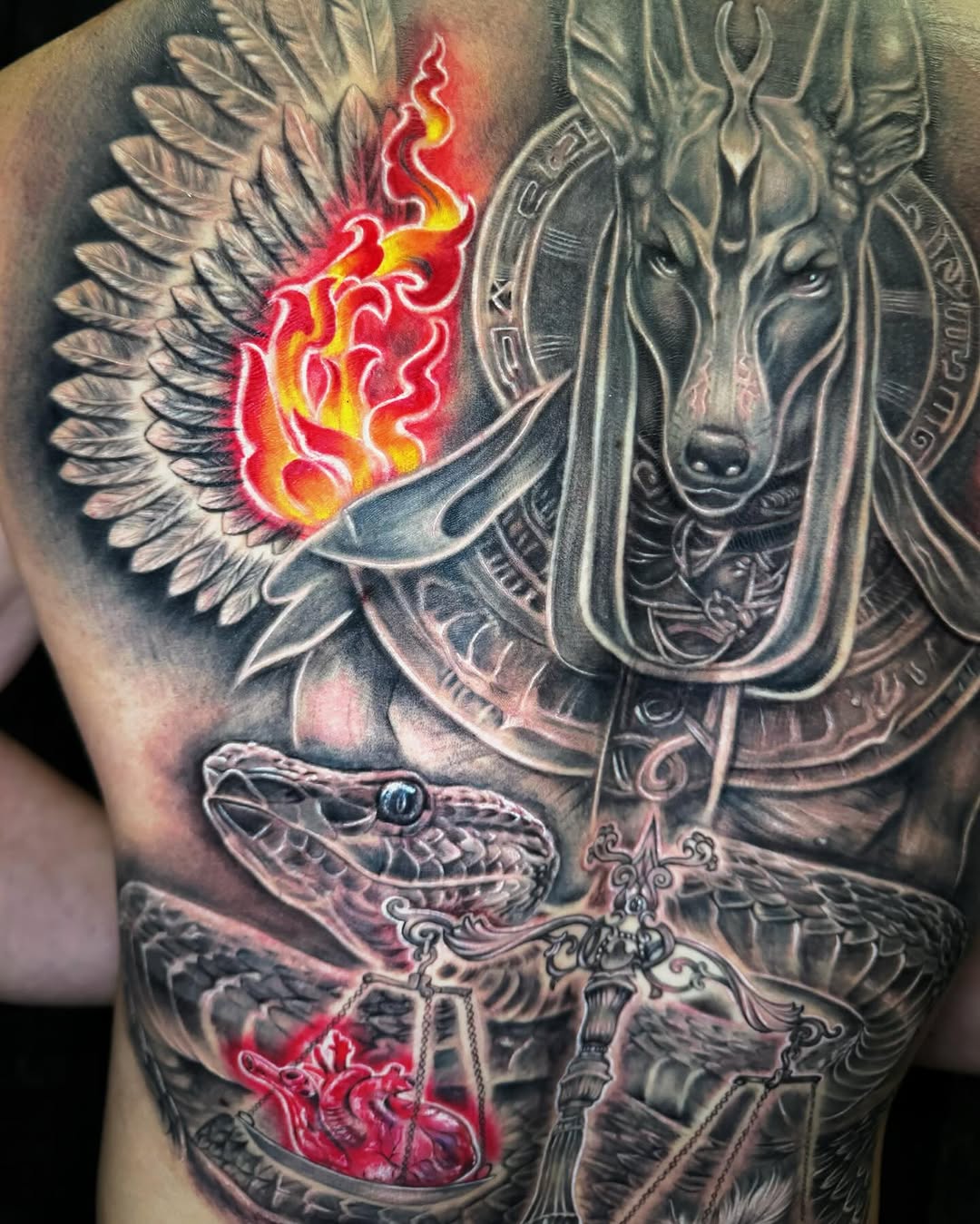 Tattoo by @tattooartistalina — realism, black_and_grey