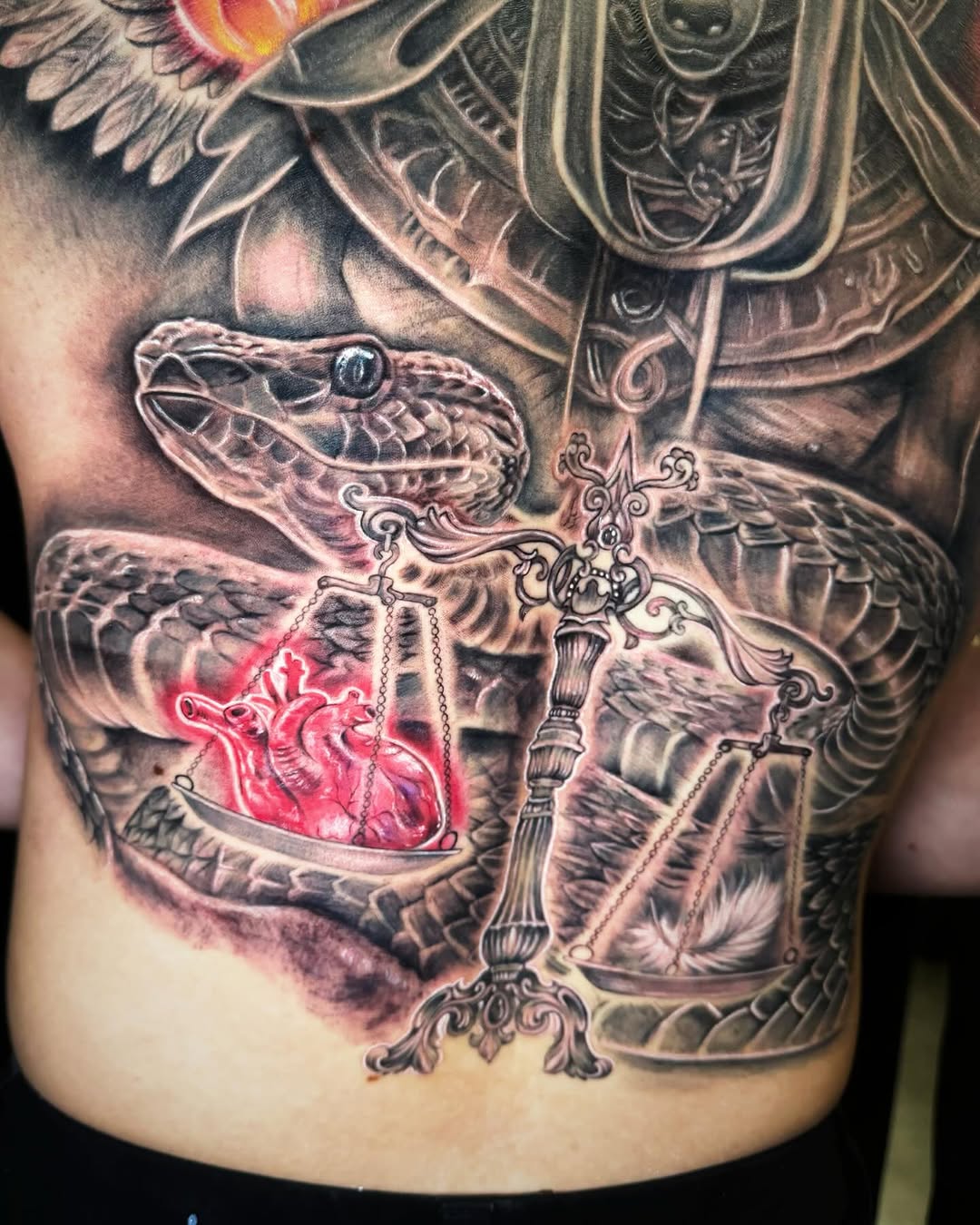 Tattoo by @tattooartistalina — realism, black_and_grey