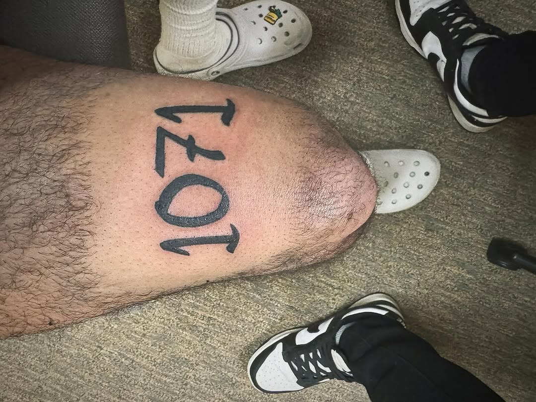 Tattoo by @dba_tattoos — lettering_script