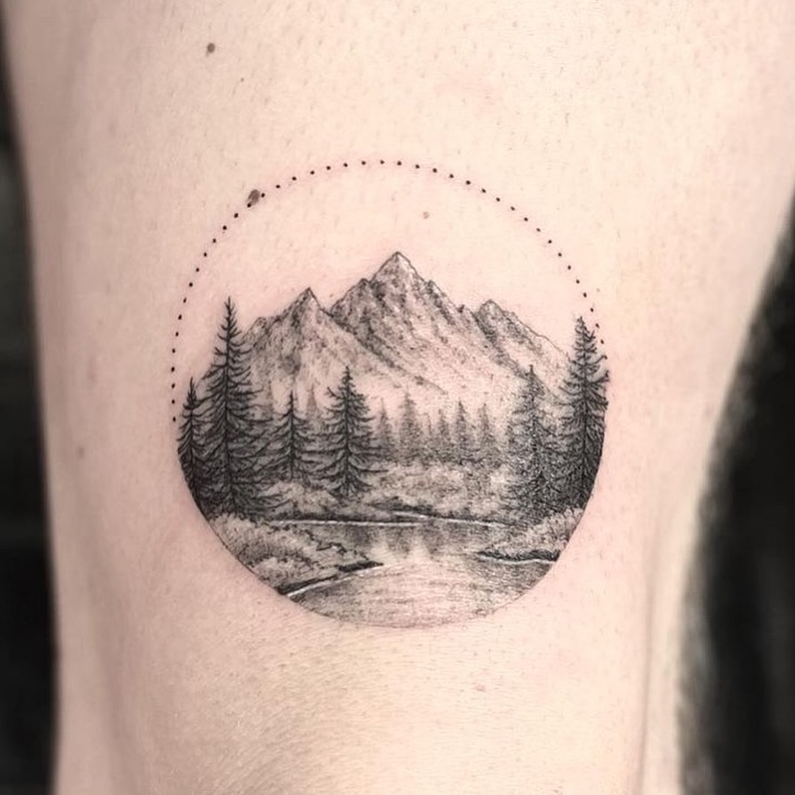 Tattoo by @joytattoo.van โ dotwork, black_and_grey